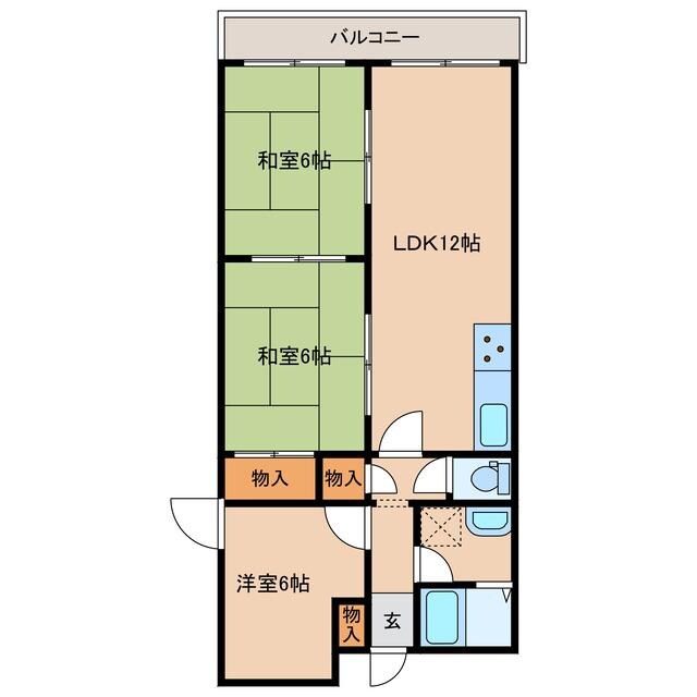 HIKO壱番館の物件間取画像