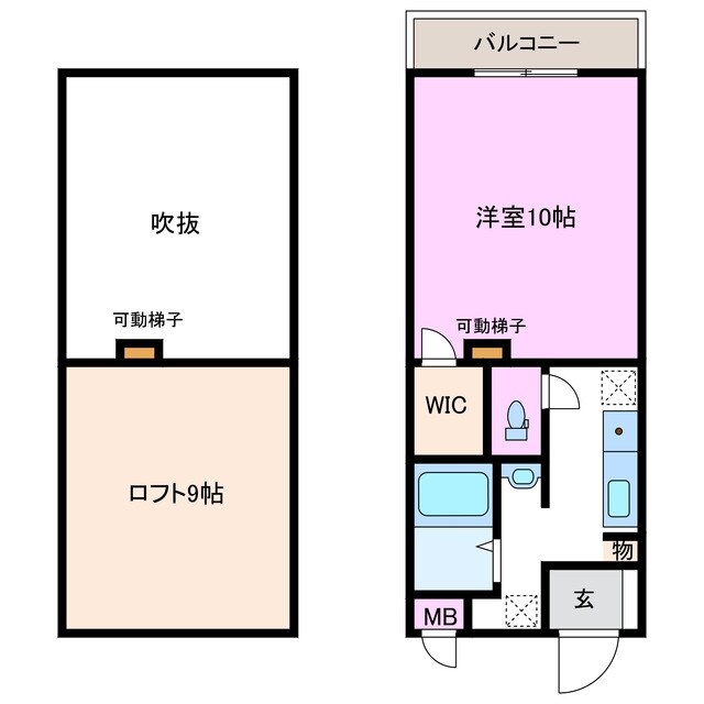 サンステージ桜丘の物件間取画像