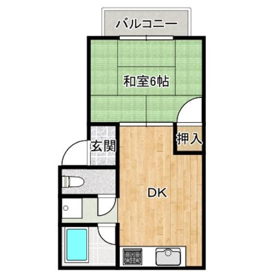 Mプラザ津田駅前　五番館の物件間取画像