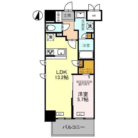 （仮称）DｰRoom岡本町プロジェクトの物件間取画像