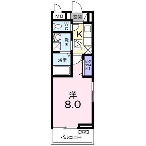 ヒカルサ枚方村野の物件間取画像