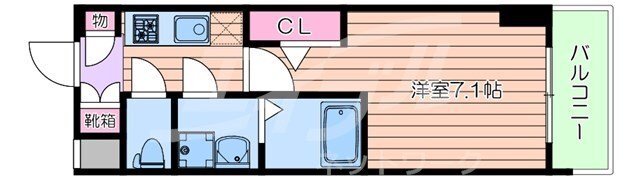 オーキッドレジデンス新大阪の物件間取画像