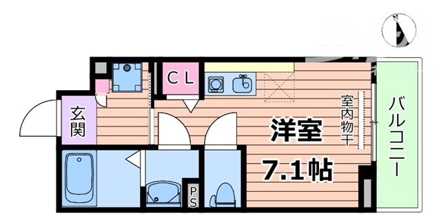 フォルテ　ウェストの物件間取画像