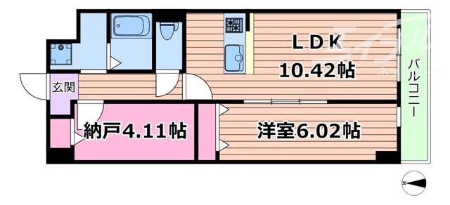 アーバンパーク新大阪の物件間取画像