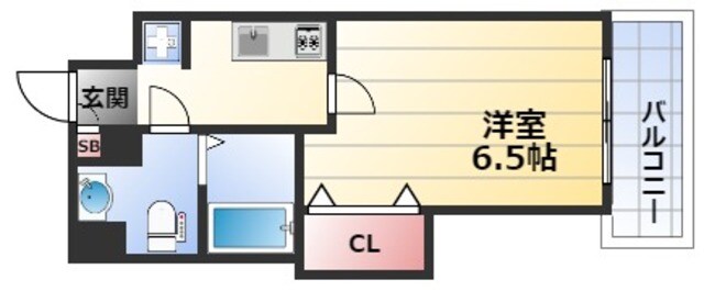 フレンシアノイエ東三国の物件間取画像