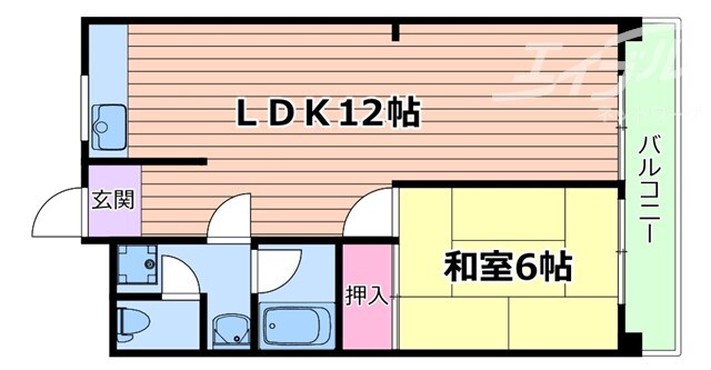 シャトー新大阪の物件間取画像