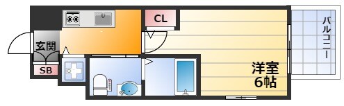 エスリード新大阪ノースの物件間取画像