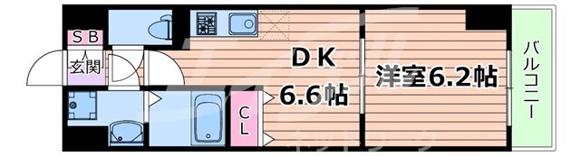 グラマシー十三東1の物件間取画像