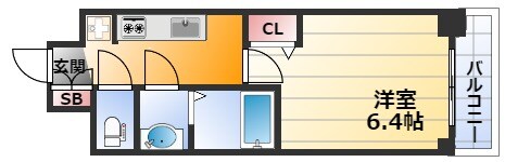 プレサンス新大阪イオリアの物件間取画像