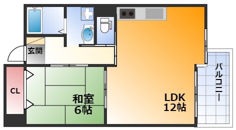 オークヒルズ北大阪の物件間取画像