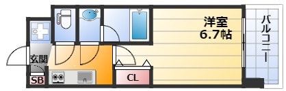 レジディア新大阪の物件間取画像