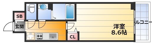 フェニックス新大阪の物件間取画像