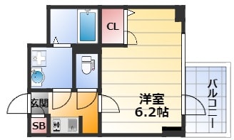 エスレジデンス新大阪リッシュの物件間取画像