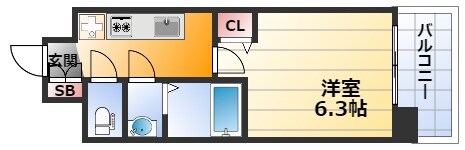 プレサンス新大阪イオリアの物件間取画像