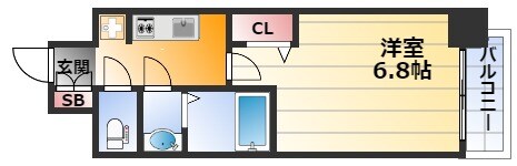 レシオス新大阪ノースの物件間取画像