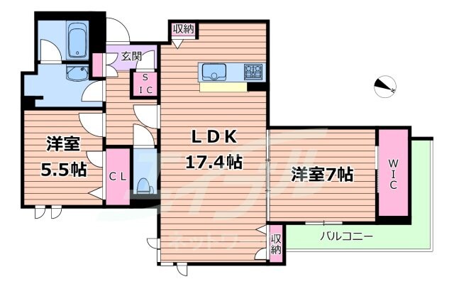 グランプレミアプラスの物件間取画像