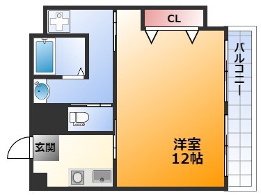 グランメール新大阪の物件間取画像