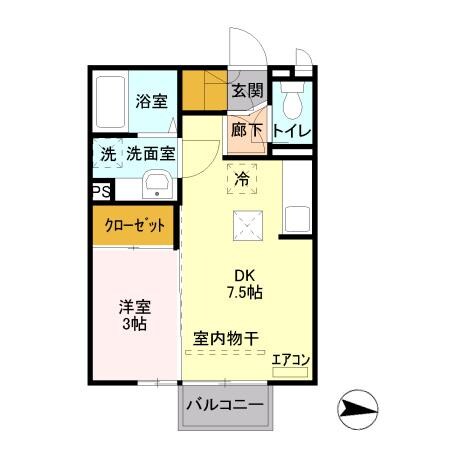 エトワールの物件間取画像