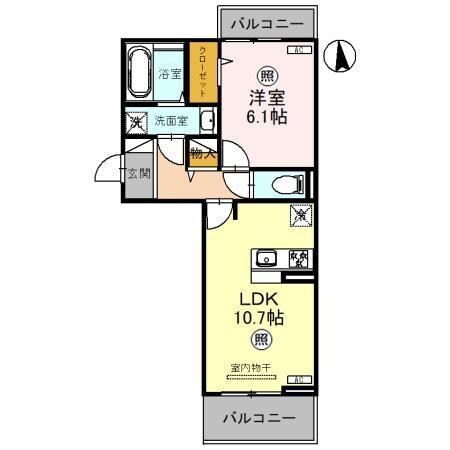 パークサイドグリーンの物件間取画像