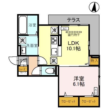 ラクーアの物件間取画像