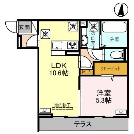 ラクーアの物件間取画像