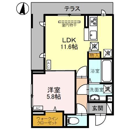 ラクーアの物件間取画像