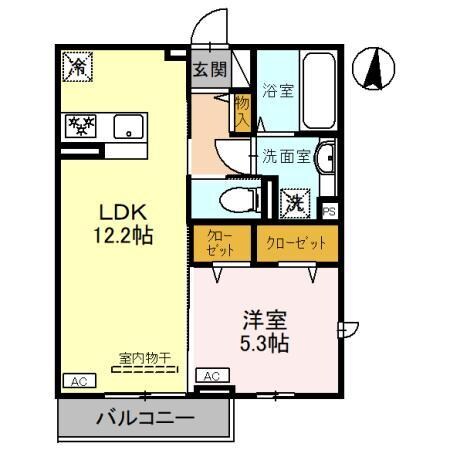 ラクーアの物件間取画像