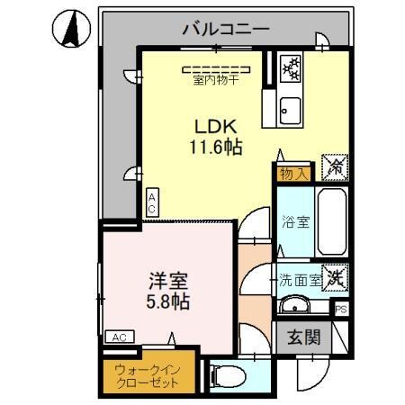 ラクーアの物件間取画像