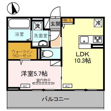 D-ROOM六供町2丁目の物件間取画像