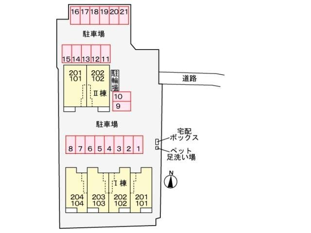 マルベリーガーデン Ⅰの物件外観写真