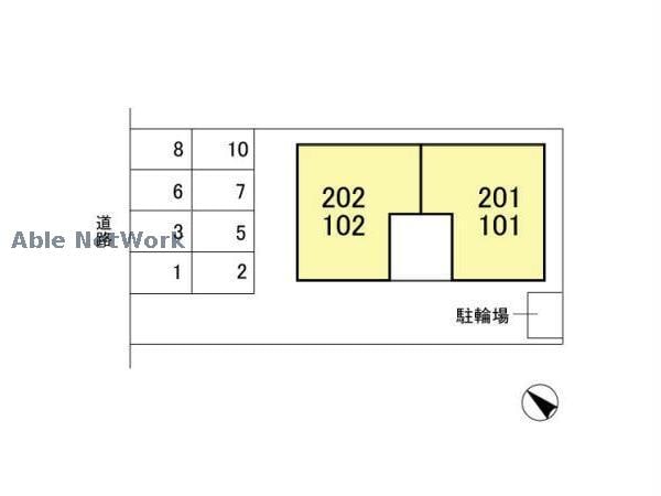 メルベーユ・ミキ（高崎市八千代町）の物件外観写真