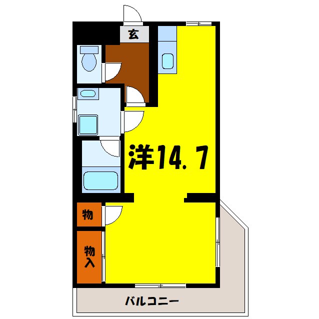 メゾン池田の物件間取画像