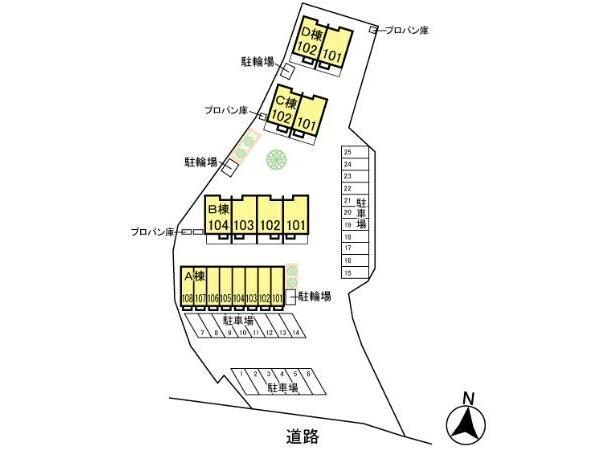 サージ　Aの物件外観写真