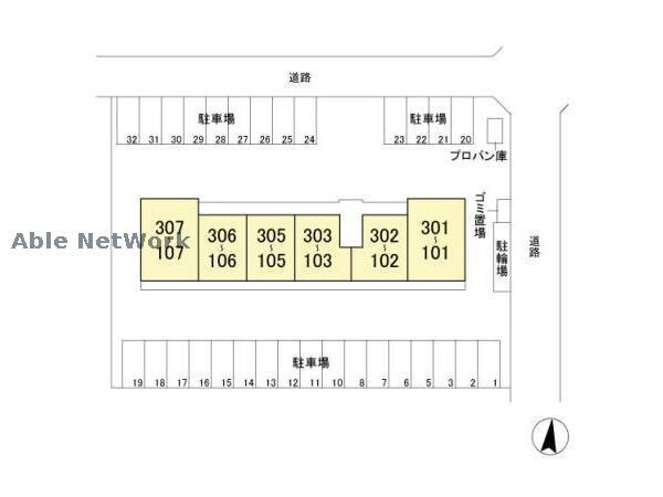 サンライフ藤家（高崎市上中居町）の物件外観写真