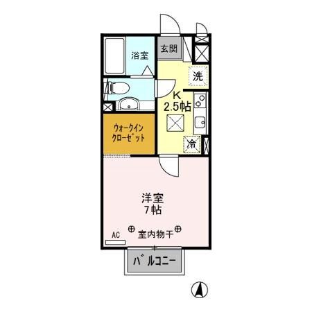 パルハイム2003　Ａ/Ｂ/Ｃの物件間取画像