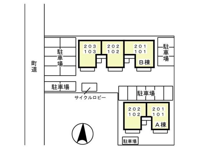 ヴィラ南雲Ａ/Ｂの物件内観写真