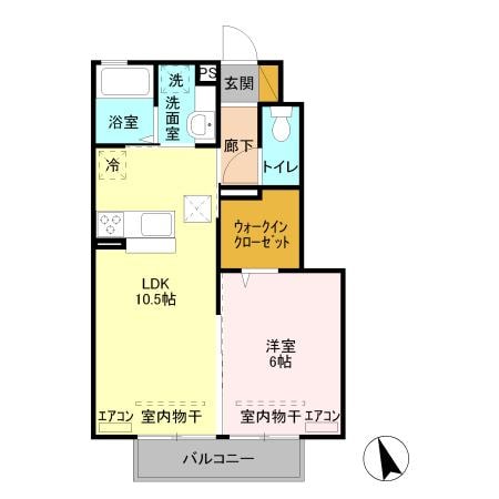 カーサ ドマーニの物件間取画像