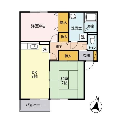 メゾン・メルヴェーユの物件間取画像