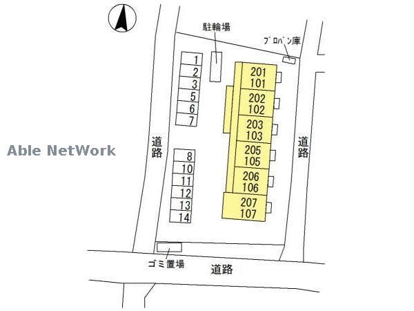 サニーコート高崎の物件外観写真