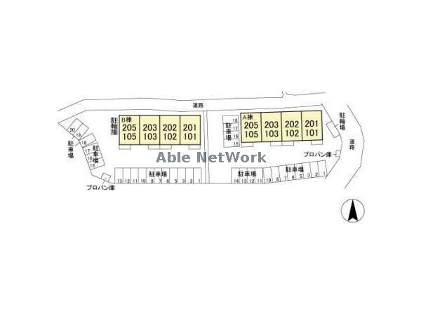 スクエア　A・Ｂの物件内観写真