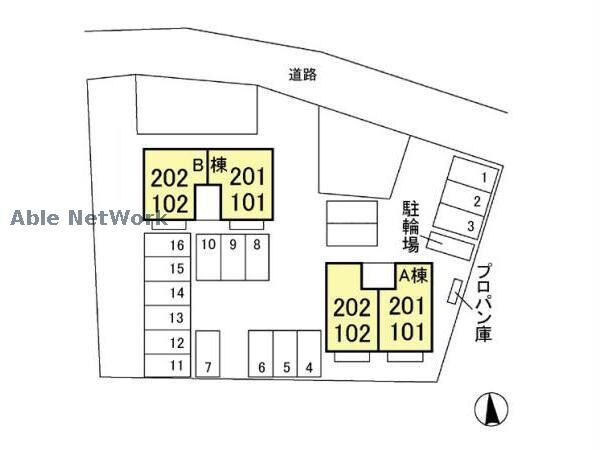 メゾン・ド・スリジエ　ABの物件外観写真