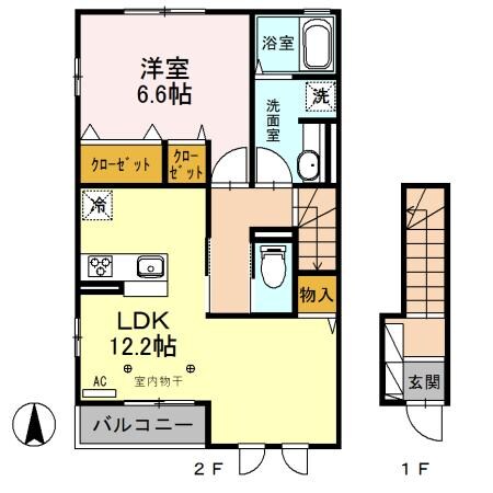 リコ・コリーナの物件間取画像