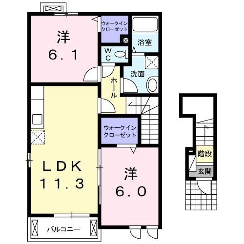 サンライズの物件間取画像