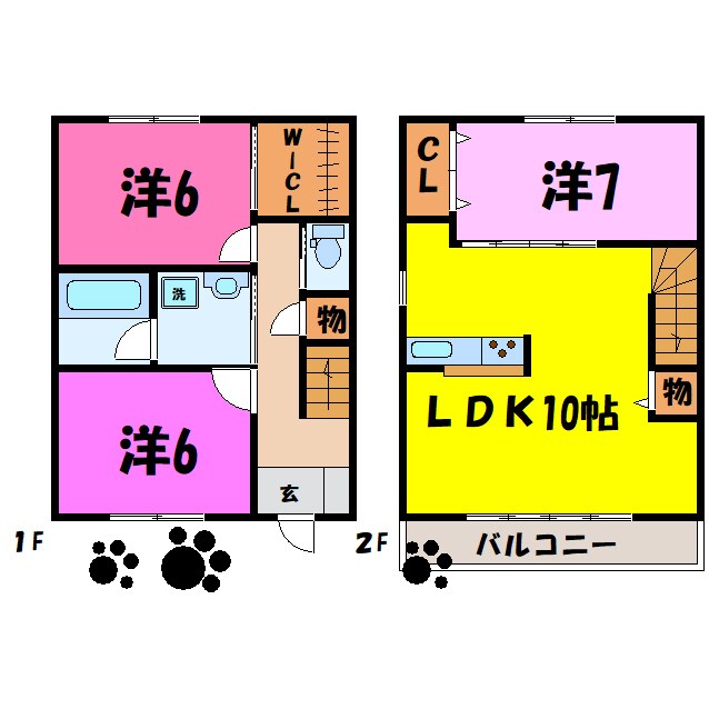 千鶴ハウスの物件間取画像