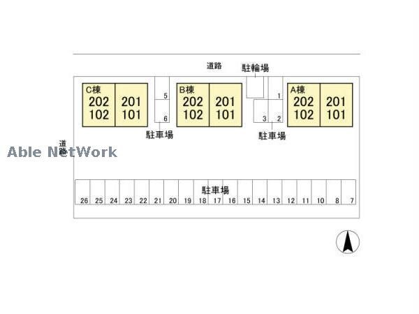 パストラル Ａの物件外観写真