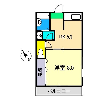 物件間取画像