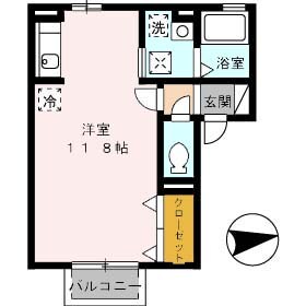 プレジオⅡの物件間取画像