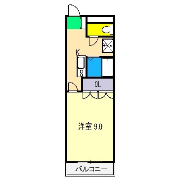 物件間取画像