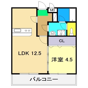 物件間取画像
