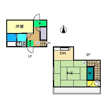 メゾンAKIYAMAの物件間取画像